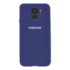 Чехол Original Soft Touch Case for Samsung S9/G960 Midnight Blue