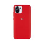 Чехол Original Soft Touch Case for Xiaomi Mi 11 Red