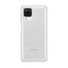 Чехол накладка Samsung A125 Galaxy A12 Soft Clear Cover Transparent (EF-QA125TTEG)