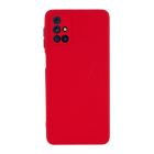 Чехол накладка Goospery TPU Square Full Camera Case для Samsung M51-2020/M515 Red