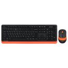 Комплект (клавиатура + мышь) A4Tech Fstyler FG1010 Black/Orange