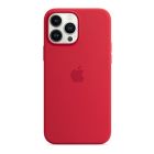 Чехол Apple Silicon Case with MagSafe для Apple iPhone 13 Pro Max Red