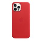 Чехол Apple iPhone 12 Pro Max Leather Case with MagSafe Product Red (MHKJ3ZE/A)