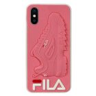 Чехол накладка Goddess Case для iPhone X/XS Fila Pink