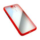 Чехол накладка Goospery Case для Xiaomi Redmi 7a Clear/Red/Black