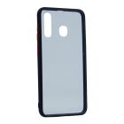 Чехол накладка Goospery Case для Samsung A20-2019/A205/A30-2019/A305 Clear/Black/Red