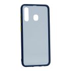Чехол накладка Goospery Case для Samsung A20-2019/A205/A30-2019/A305 Clear/Blue/Yellow