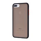 Чехол накладка Goospery Case для iPhone 7 Plus/8 Plus Black/Red