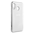 Чехол накладка Molan Soft Glass для Samsung A20-2019/A205/A30-2019/A305 White