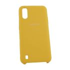 Чехол Original Soft Touch Case for Samsung A01-2020/A015 Yellow