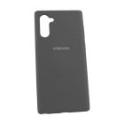 Чехол Original Soft Touch Case for Samsung Note 10/N970 Levender Gray