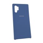 Чехол Original Soft Touch Case for Samsung Note 10 Plus/N975 Blue Cobalt