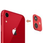 Защитное стекло на заднюю камеру iPhone XR 3D Red (муляж iPhone 11)