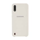 Чехол Original Soft Touch Case for Samsung A01-2020/A015 Antique White