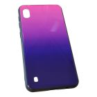 Silicon Mirror Glass Gradient Case для Samsung A10-2019/A105 Purple Barca