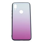 Silicon Mirror Glass Gradient Case для Xiaomi Redmi 7 Light Pink