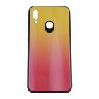 Silicon Mirror Shine Gradient Case для Huawei P Smart 2019/Honor 10 Lite  Sunset Red