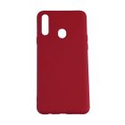 Чехол Original Soft Touch Case for Samsung A20s-2019/A207 Red