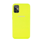 Чехол Original Soft Touch Case for Samsung A31-2020/A315 Yellow