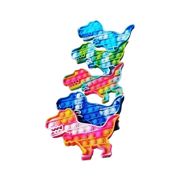 Pop It Pop It Динозавр Радуга
